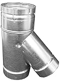 Speedi-Products BV-WYE 543 5-Inch x 4-Inch x 3-Inch B-Vent Swivel Wye [並行輸入品]