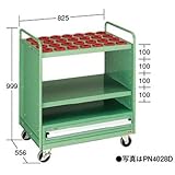 OS(大阪製罐) ツーリングパネルワゴン(引出し無タイプ) (NT・BT用) PN4056