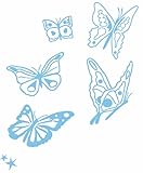 ミミ・ルゥ 蝶々 ブルー ART0006