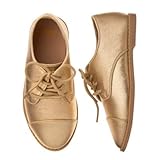 ジンボリー GYMBOREE/ シマーオックスフォードs ゴールド シューズ 22.5cm【並行輸入】