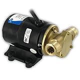 Jabsco 12210-0003 Marine Series General Purpose Utility Pump (Nitrile Impeller, 3.4-GPM, 115-Volt, 3