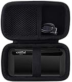 Aenllosi 専用保護収納ケース 互換品 Crucial X8 外付け SSD 500GB/1TB/2TB USB3.2 Gen2（ケースのみ）