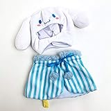 内藤デザイン研究所(Naitou Design) プラッシュコスチューマー シナモロール Mサイズ ぬいぐるみのお洋服 6歳から 帽子幅:約23.5cm