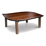 Takatatsu&amp;Co.(有)高松辰雄商店 LouLou ルウルウ 120 ローテーブル 幅120cm×奥行80cm×高さ36 (40cm) ウォールナット 国産 日本産 タカタツ