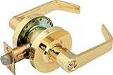 凡例809291グレード2 Commercial DutyフロントドアエントリLeverset Lockset、マスターKeyed、Ada、us26dサテンクローム仕上げ 809290 1