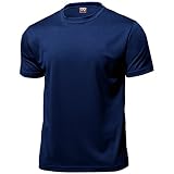 wundou(ウンドウ) ドライライト Tシャツ ネイビー M P330