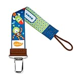 Ulubulu Universal Pacifier Clip, Robonaut Robot by Ulubulu [並行輸入品]