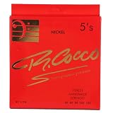 R.Cocco R コッコ (リチャードココ) エレキベース弦イタリア製ハンドメイドニッケル5弦用RC5CN（45-125）