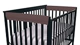 Easy Teether Side Rail Covers - 2 Pack - Brown [並行輸入品]