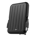 Silicon Power 2TB ゲームドライブ 外付けハードドライブ A66 PS5 PS4 Xbox One PC Macに対応 ブラック