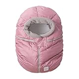 7AM Enfant Car Seat Cocoon: Infant Car Seat Cover Micro-Fleece Lined with an Elasticized Base, Metal