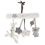 TOYMYTOY ベビーベッドの玩具のベッドモバイルラトルベッドのベルのおもちゃかわいいぬいぐるみのバニーのスターベアのソフトトイ