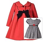 Bonnie Baby DRESS ベビー・ガールズ US サイズ: 18 Months カラー: レッド