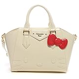 ハローキティ サマンサベガ エナメル バッグ ホワイト Hello Kitty enamel Tote Bag Japan Limited rare Samantha Vega [並行輸入品]