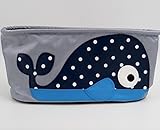 ベビーカー バッグ 収納 小物入れ 軽量 バック お出かけ 散歩 ドリンク 哺乳瓶 ホルダー お買い物 (くじら)