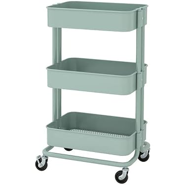 Amazon.co.jp: IKEA イケア RASKOG ロースコグ ワゴン 35x45x77cm 大
