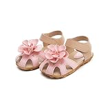 sinfuガールズサンダル靴クール夏サンダルSkidproof幼児子供靴フラワーパターン カラー: ピンク