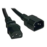 TRIPP LITE P005-003 Heavy Duty Power Extension Cord 15A 14AWG C14 to C13 3-Feet [並行輸入品]