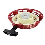 uxcell リコイルスタータ　エンジン・モータ　リコイルスタータ　オンダ GX160用　農業機械　レッド