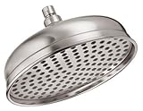 Danze D461193BN Antique Bell 10-Inch Showerhead, Brushed Nickel [並行輸入品]