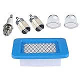 Baosity 交換　燃料フィルター　プライマーバルブ　スパークプラグ付　草刈機パーツ　ECHO適用