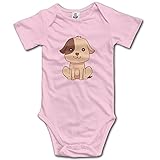 MIKALミカオ　赤ちゃん 男の子 女の子 綿 可愛い　犬 ロンパース 半袖 ジャンプスーツ