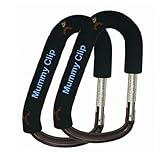 Mummy Clip Parent Organiser - TWIN pack - BLACK