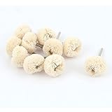 電気ドリル3ミリメートルシャンク24ミリメートルDiaのバフホイールポーランドツール10個入り