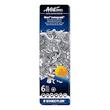 ステッドラー(STAEDTLER) 鉛筆 8B 7B 6B 4B 2B HB マルス ルモグラフ 筆記 デッサン 6硬度セット 100 G6