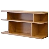 ソファ周り収納ラック 幅120cm  チェリー ライトブラウン LS-792LB