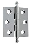 IDH by聖Simons 80100 – 026プロフェッショナルグレード品質純正ソリッド真鍮2 – 1 / 2 " x 2 – 1 / 2 " Looseピンヒンジ、ポリッシュクローム