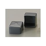 【キャンセル不可】HV70099 １５０ｘ８０ｍｍ　角型保護キャップ（グレー／２個）