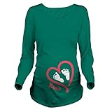 Linyuan ファッション Mum's Clothing Baby's Love Mark Women Maternity Pregnancy Tシャツ T Shirt K132