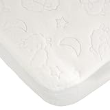 Babies R Us Fitted Embossed Waterproof Bassinet Pad Cover by Babies R Us