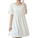 Zhhlinyuan ファッション Women's High Quality マタニティ Loose Maternity Dress Skirts Pregnancy Shirts Comfortab
