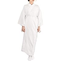 Amazon | [キョウエツ] 長襦袢 夏用 洗える 無地 本麻 半襟 衣紋抜き