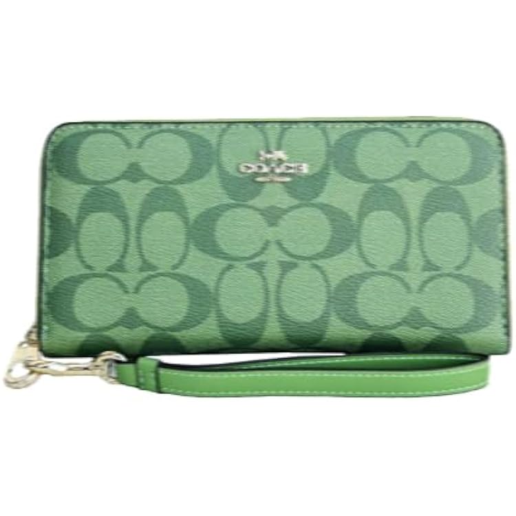 Amazon | [コーチ] レディース 長財布 グリーン系 c4452 imma1 [並行