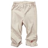 《秋冬春対応》(日本製) Pample Mousse(パンプルムース) 40スムース7分丈パンツ 90cm/BE NO.DP-73302