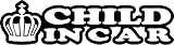 CHILD IN CARマグネット（ホワイト）