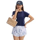 [Wotivon] 水着 レディース タンキニ 4点セット 体形カバー タンクトップ ショートパンツ Tシャツ 女性 水着セット