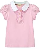 (コ-ランド) Co-land 子供服 女の子 半袖 Ｔシャツ 女児 トップス 無地 ブラウス 可愛い ガールズ 通園 ルームウエア カジュアル 120 ピンク