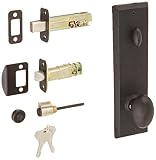 Weslock 07904--M2SL20 Greystone/Rockford Interior Entry Handle, Black by Weslock