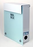 (レオン)LEON 郵便ポスト MB4902 ガラスパネル mail box ポスト パールホワイト
