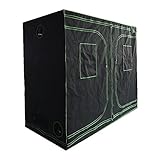 LS Hyindoor 240*120*200 cm 室内水耕栽培 植物育成 グロウボックス 安全遮光なグロウテント 高品質 温室