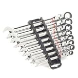Kobalt 8-Piece Standard (SAE) Ratcheting Wrench Set 85560 [並行輸入品]