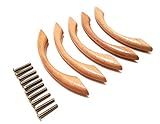 DIY 木製 ハンドル 取っ手 96mm セット (Bタイプ5個セット)
