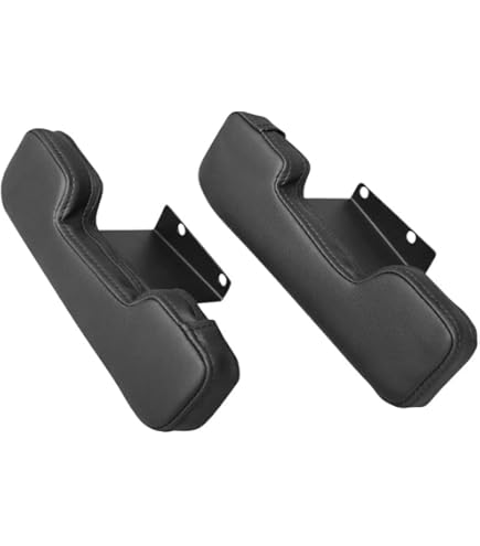 Amazon.co.jp: 国産品【ブラックレザー】肘にジャストの高さ約12cm