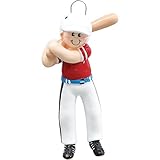 Personalizedクリスマス装飾2017野球少年スポーツPlayerアクティブAthleteホリデーツリーオーナメントチームCoworker workersギフト趣味スコアスニーカーボールブラウ