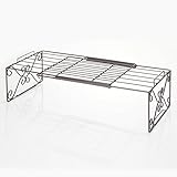 伸縮シューズラック クララ ブラウン