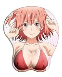 由比ヶ浜結衣 3d 立体 滑り止め おっぱい マウスパッド やはり俺の青春ラブコメはまちがっている 3dおっぱいマウスパッド 。